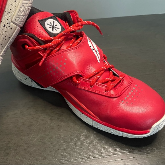 Li-Ning Wade 808 'Red' ABAK011 2 Wade 3's Men's Basketball Shoe Size 12 - Picture 6 of 12